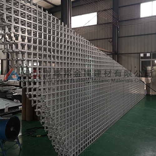 Aluminum pass decorative wall